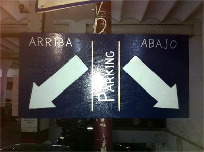 El párquing de un pesimista