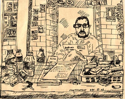 Andreu en maquillaje Andreu en maquillaje